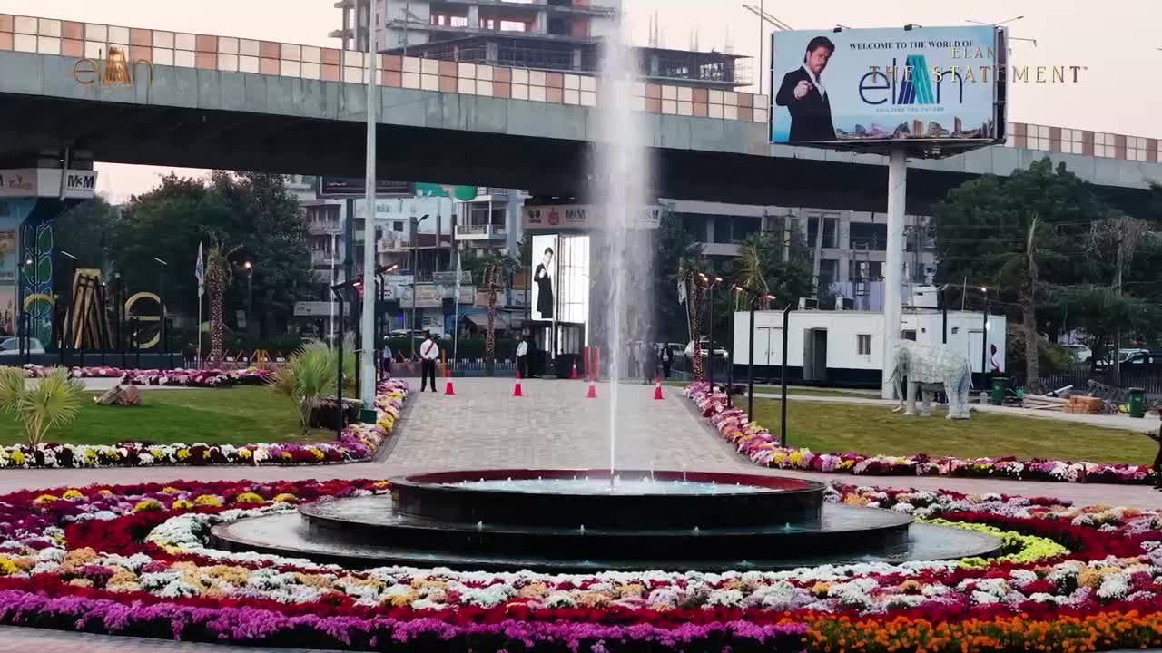 Elan Statement entrance Sector 49 Sohna Road